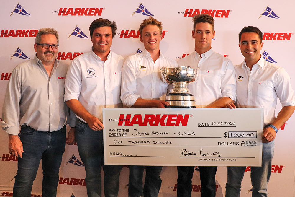 Hodgson prevails in big breeze to take out 2020 Harken Youth International