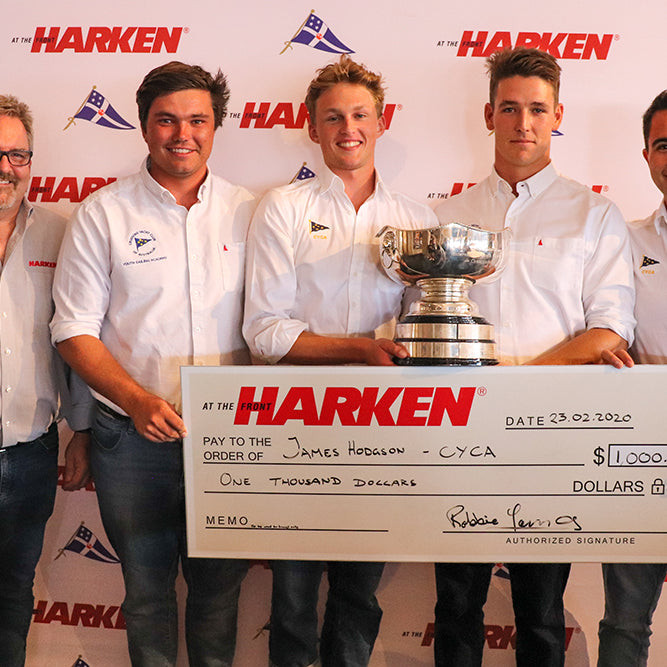Hodgson prevails in big breeze to take out 2020 Harken Youth International