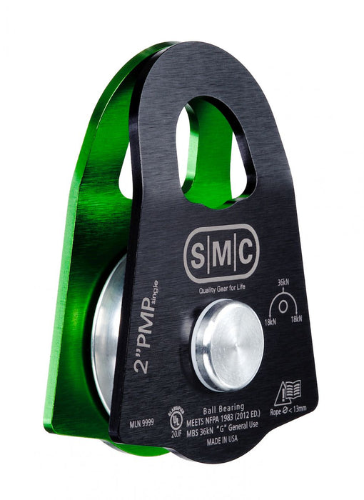 SMC 2" Single Aluminum Prusik Minding Pulley "PMP"
