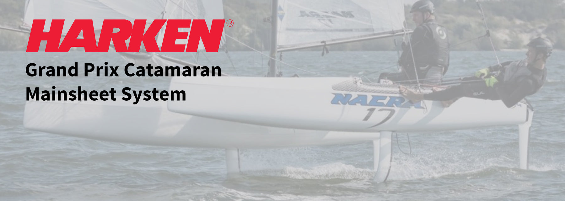 Harken GP Catamaran Mainsheet System