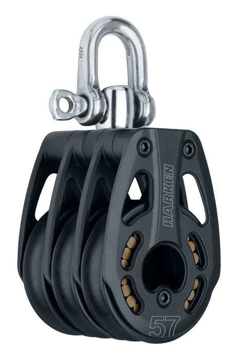 57MM BLACK MAGIC SWIVEL/BECKET BLOCKS