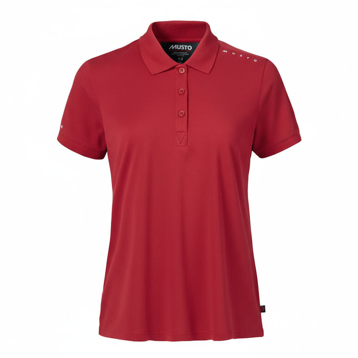 MUSTO Womens Evolution Crew Sunblock Polo