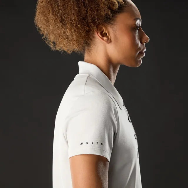 MUSTO Womens Evolution Crew Sunblock Polo