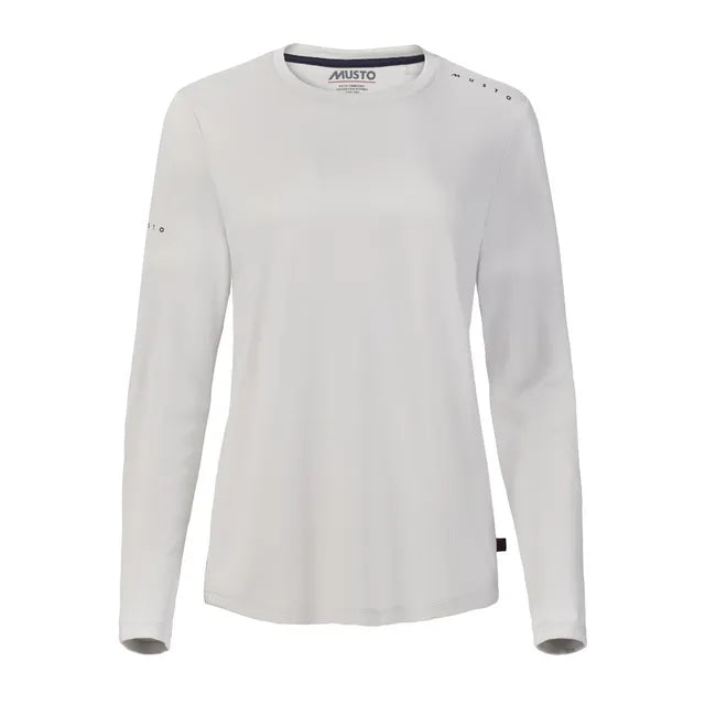 MUSTO Womens Evolution Crew Sunblock Long Sleeve