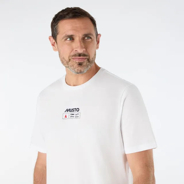 MUSTO Mens Flag Tee