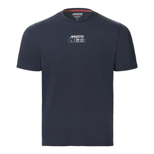 MUSTO Mens Flag Tee