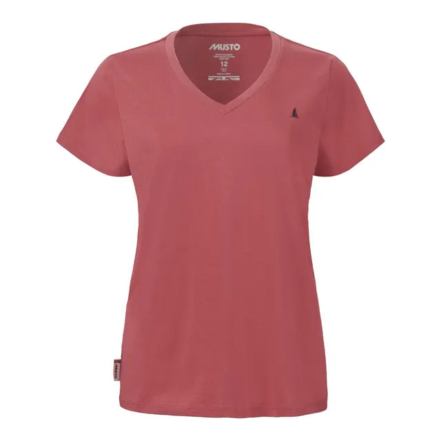 MUSTO Womens Original V Neck Tee