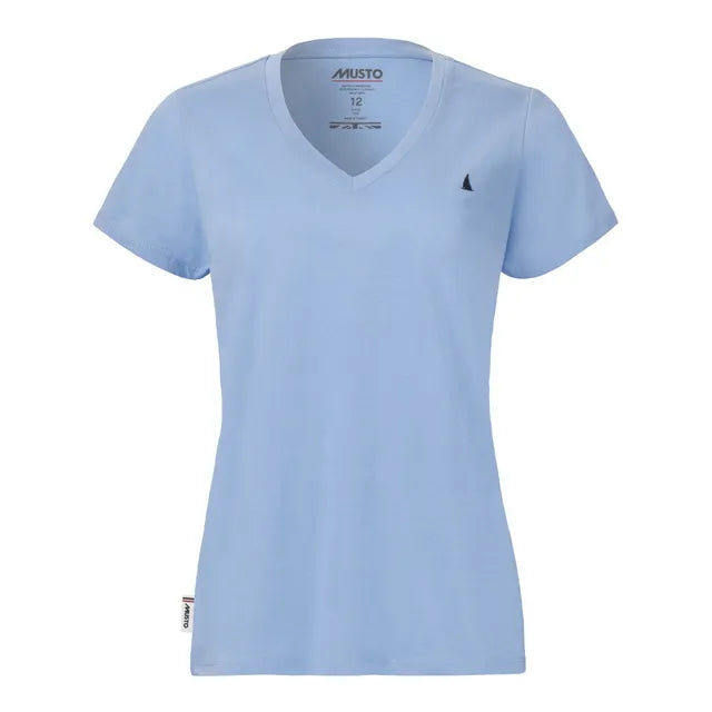 MUSTO Womens Original V Neck Tee
