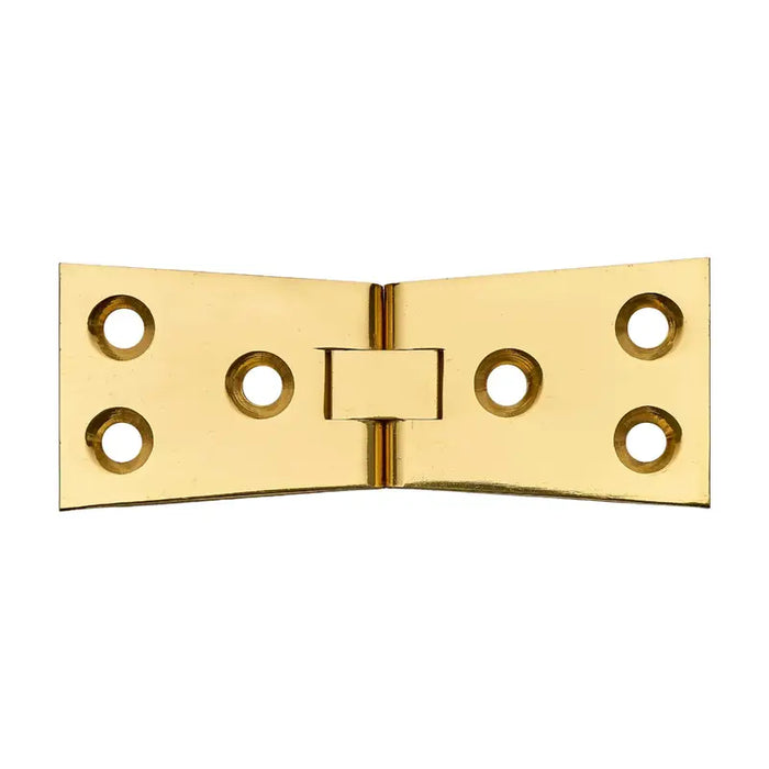 COUNTER HINGE BRASS TAPERED (PAIR)