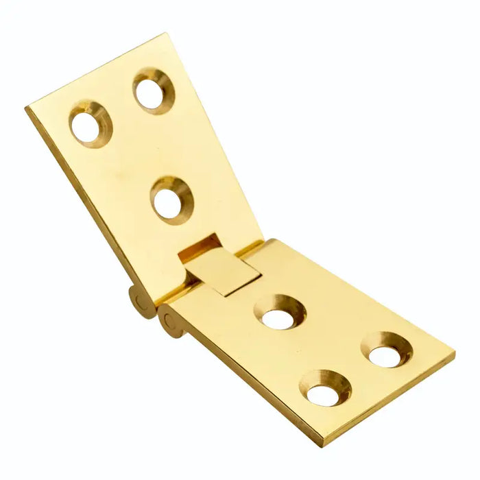 COUNTER HINGE BRASS TAPERED (PAIR)