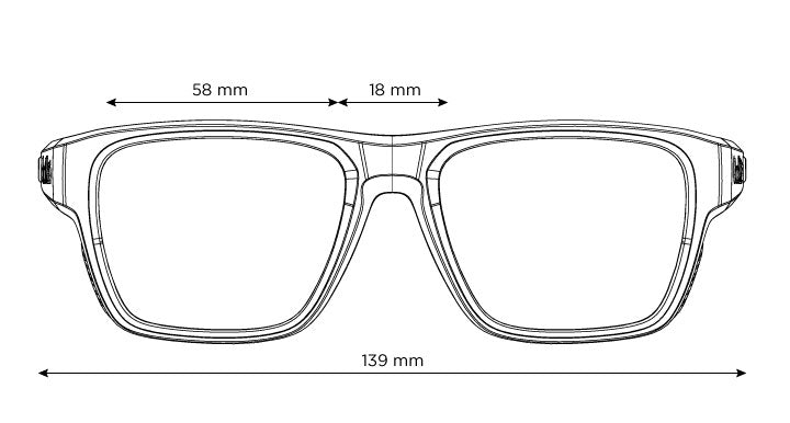 BOLLE AIRDRIFT POLARIZED SUNGLASSES