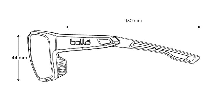 BOLLE AIRDRIFT POLARIZED SUNGLASSES