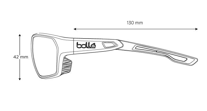 BOLLE AIRFIN POLARIZED SUNGLASSES