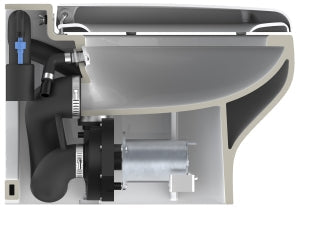 TECMA Silence Plus 2G Electric Toilet Short Shallow