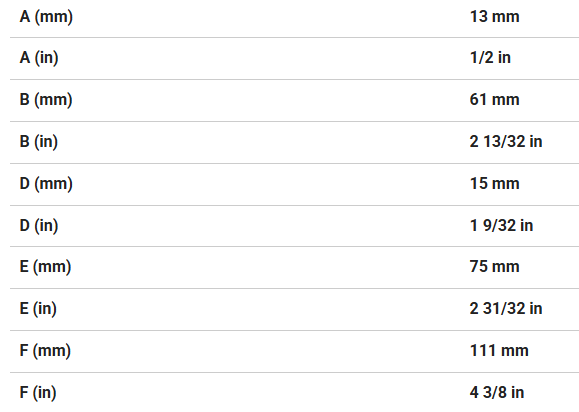 HARKEN ESP FOOTBLOCK 75MM