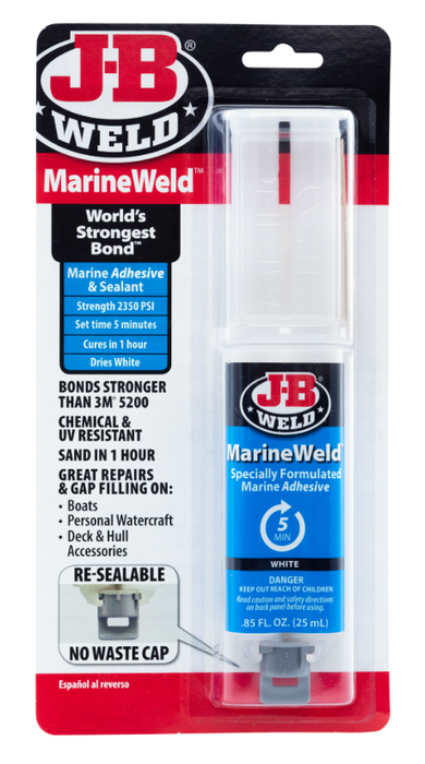JB WELD FORMULATED MARINE ADHESIVE