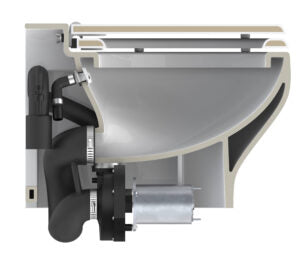 TECMA Silence Plus 2G Electric Toilet Short Deep