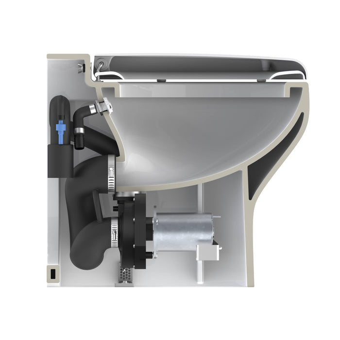 TECMA Silence Plus 2G Electric Toilet Standard