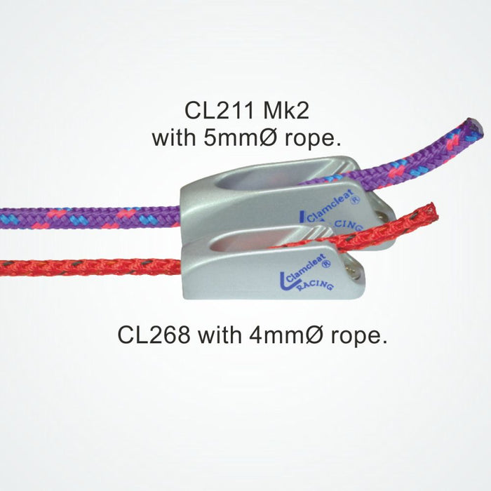 CLAMCLEAT RACING JUNIOR MK 2 ALLOY 3-6MM