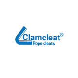 Clamcleat rope cleats logo on white background