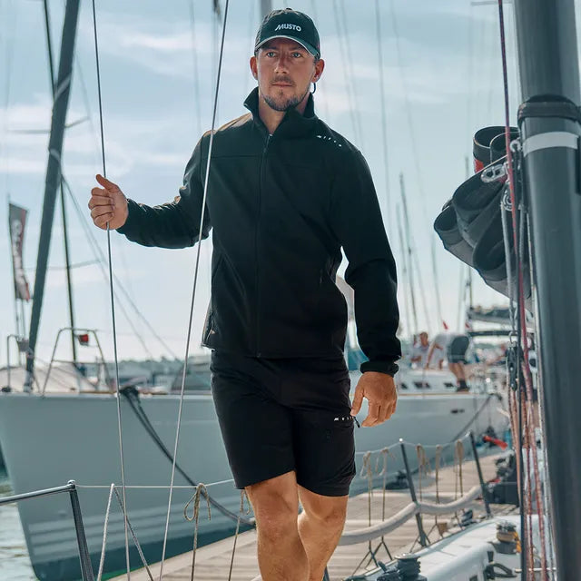 MUSTO Mens Evolution Deck Stretch Short