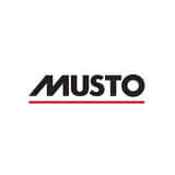 Black Musto boat supplies logo on white background