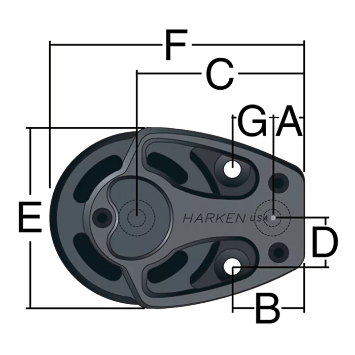 75MM BLACK MAGIC FOOT BLOCKS