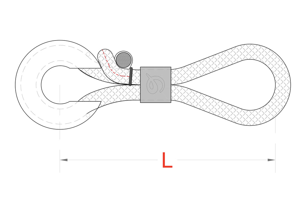 NODUS TH-M® Low Friction Snap Hook