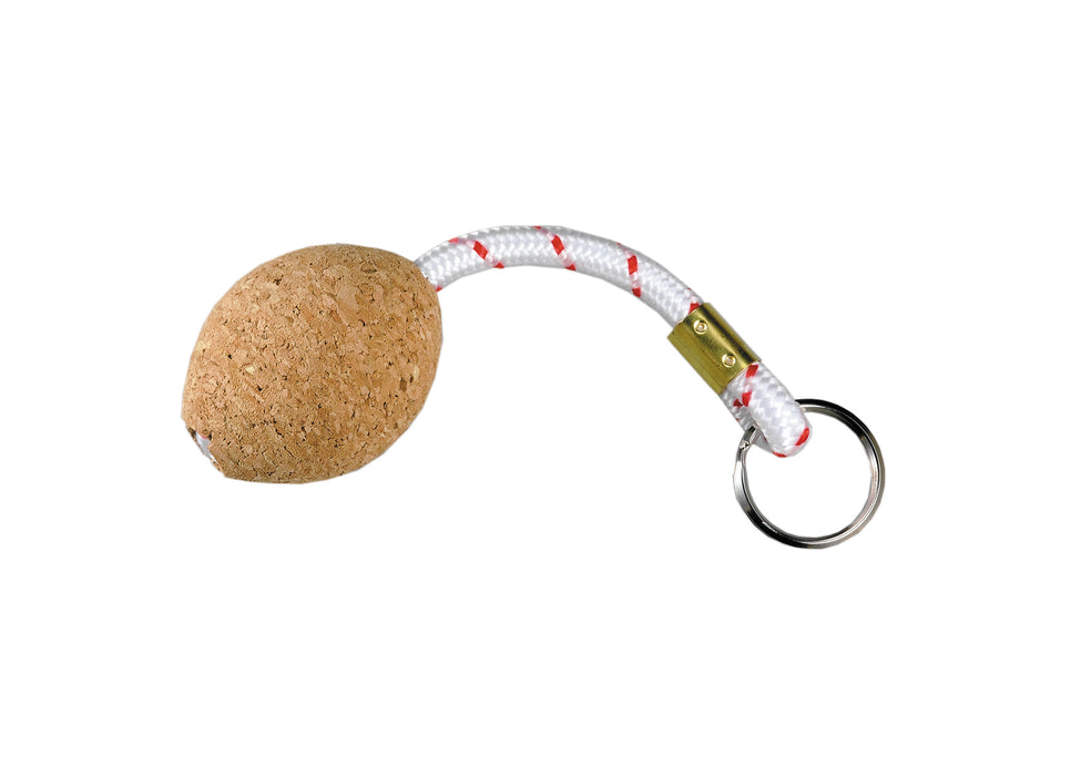Cork Float Key Chain - Oval
