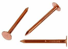 NAILS COMMON COPPER 1LB BOX — Harken Fosters