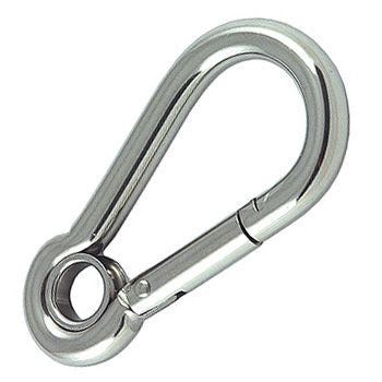 HOMER CARBINE HOOK WITH EYE 316 S/S