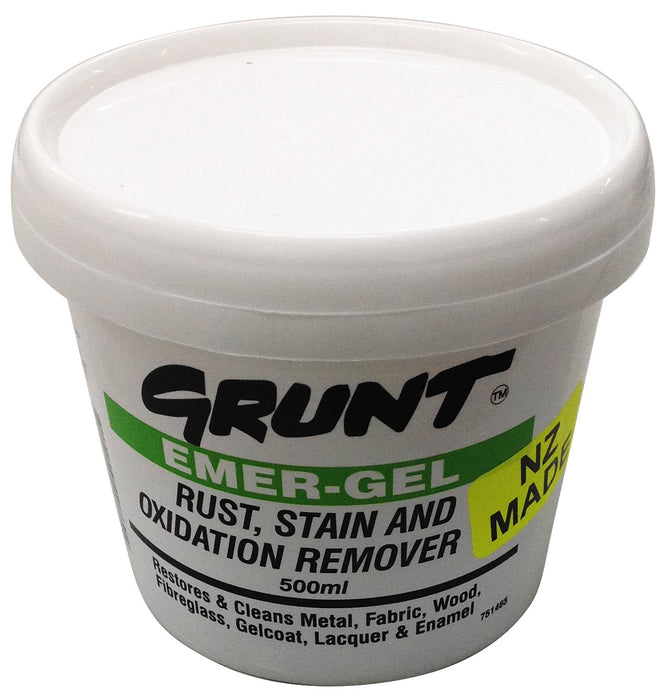 EMERGEL GRUNT. Emergel is recommended for the use of removing stains