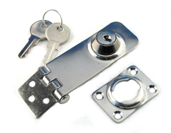 HOMER HASP KEY LOCK 79MM 304 S/S — Harken Fosters