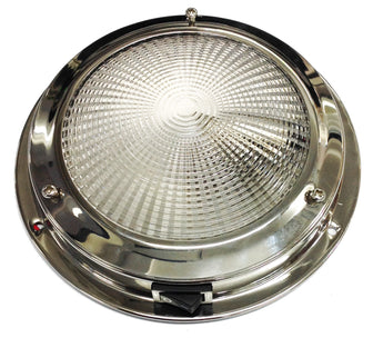 CABIN LIGHT DOME S/S 140MM