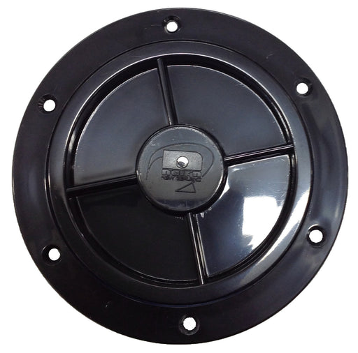 NAIRN INSPECTION PORTS SCREW IN 4 INCH BLACK