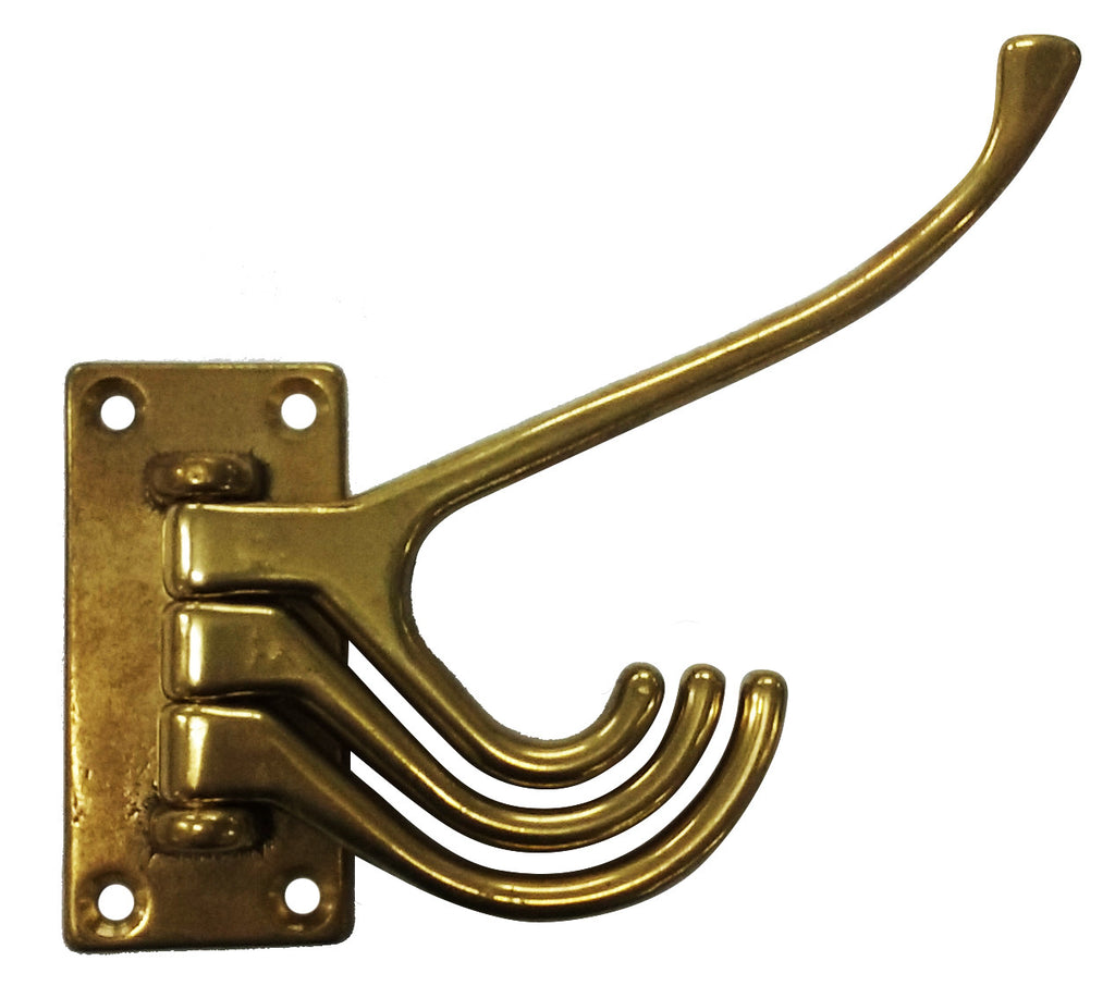 QUAD COAT HOOK SWIVEL BRASS — Harken Fosters
