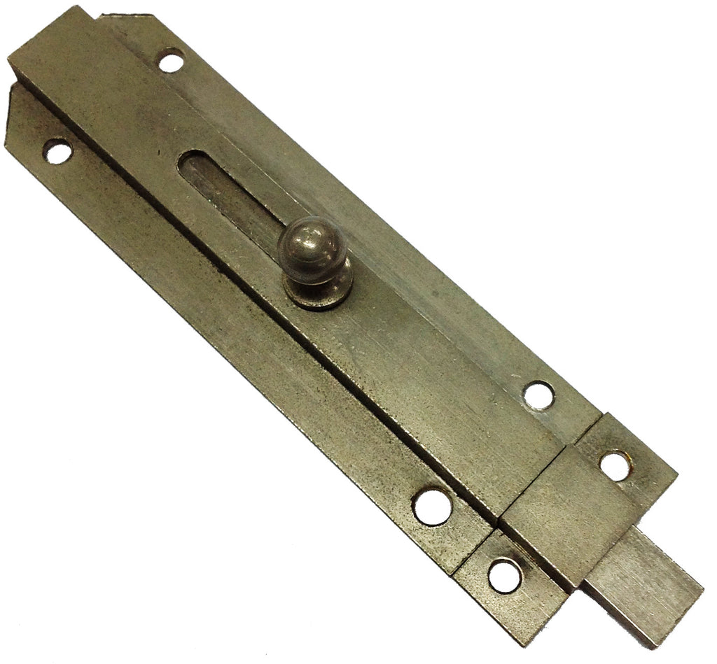 SLIDE BOLT FLAT BRASS 90mm — Harken Fosters