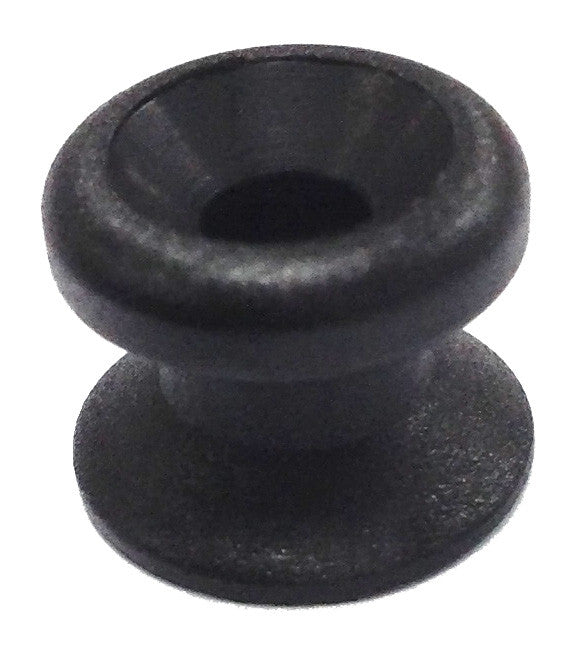 SHOCK CORD BUTTONS BLACK 100 PACK