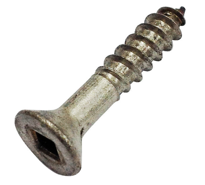 WOODSCREWS STAINLESS STEEL COUNTER SUNK SQUARE DRIVE