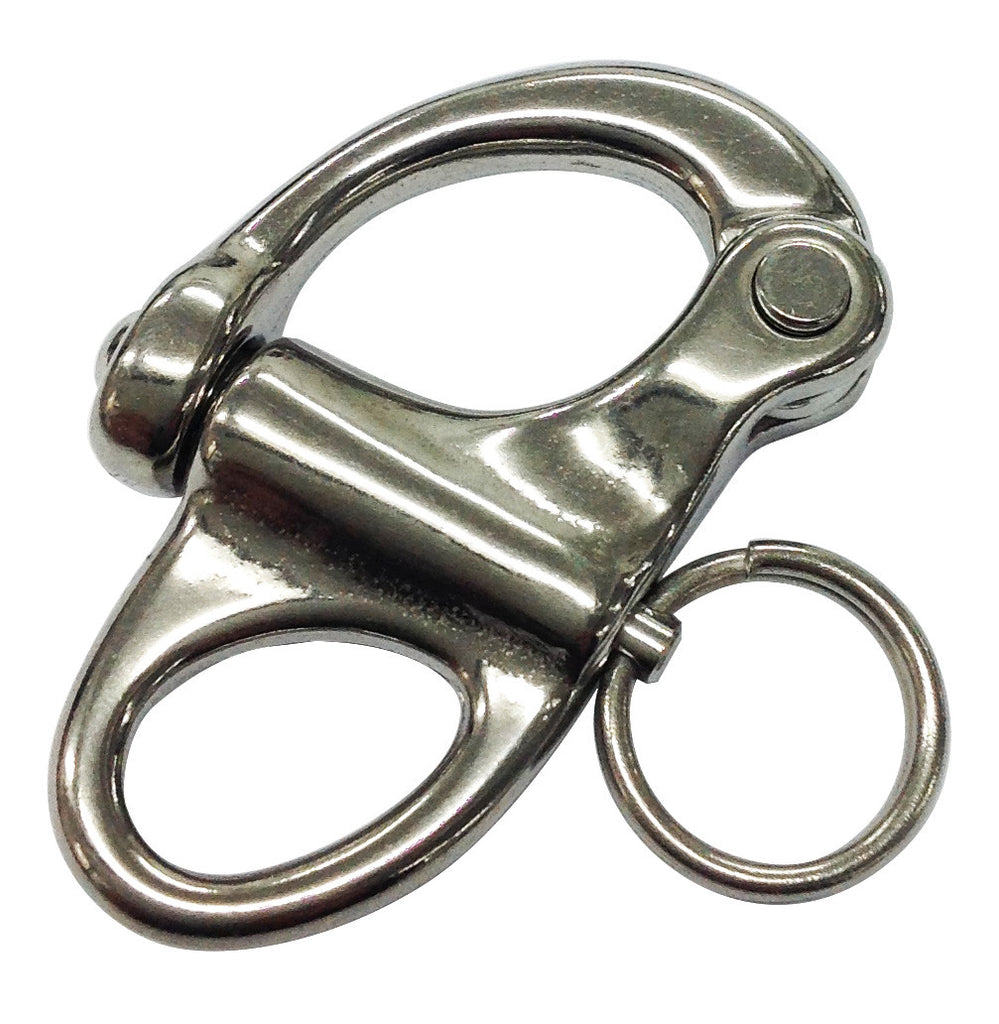 HOMER FIXED SNAP SHACKLE 57MM S/S