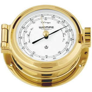 WEMPE Barometer Brass 120mm Ø, hPa/mmHg (NAUTICAL Series)